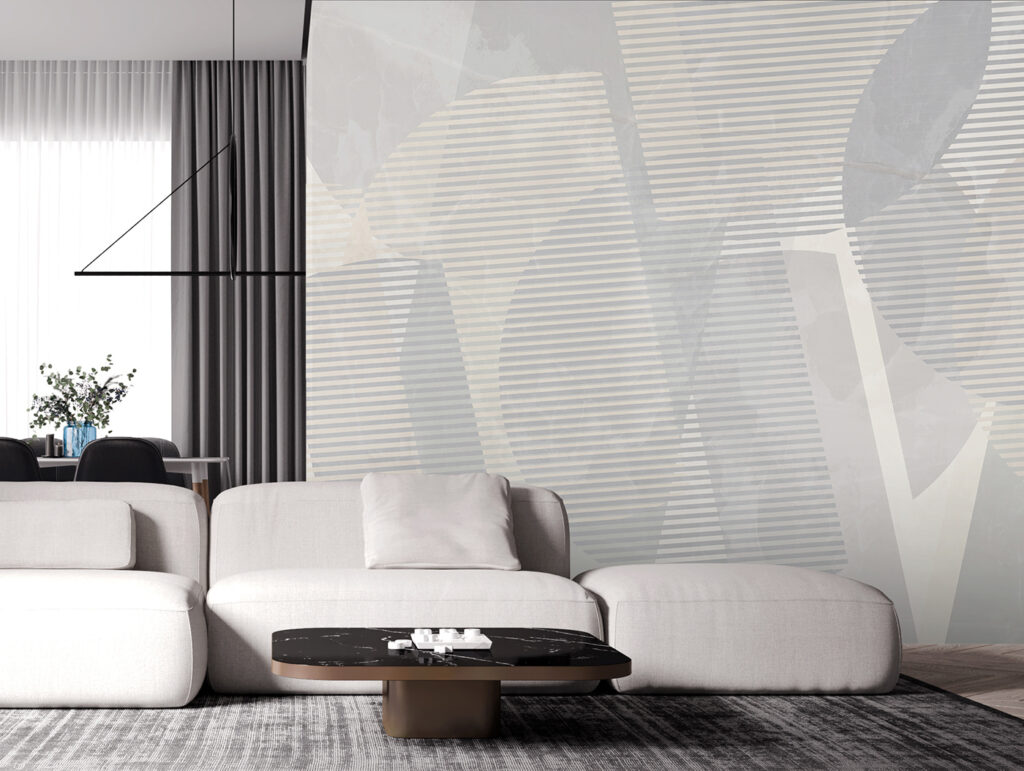 Wit spel van ribbels — interieur 4