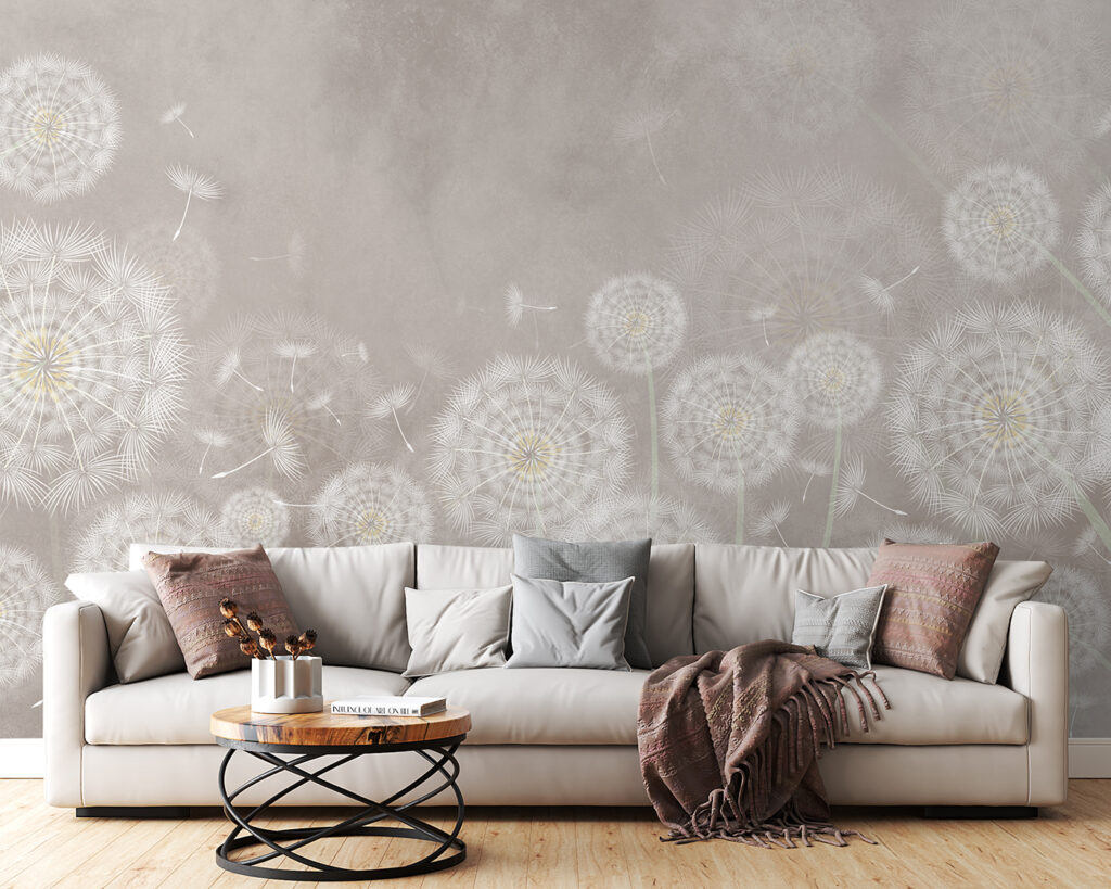 Pluisbollen in bleke schaduwen — interieur 5