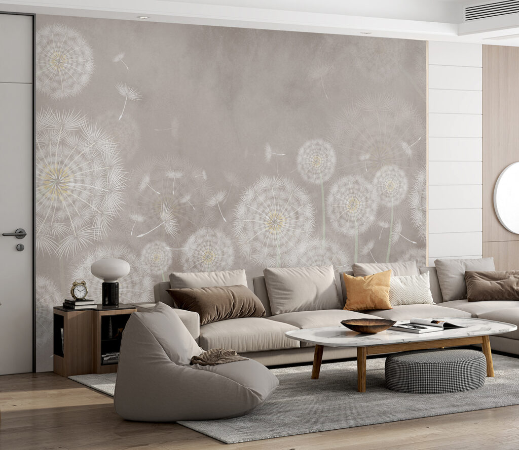 Pluisbollen in bleke schaduwen — interieur 6