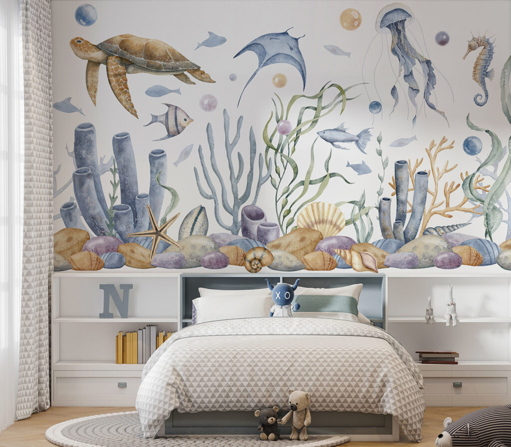 Rif in zachte waterverf — interieur 2