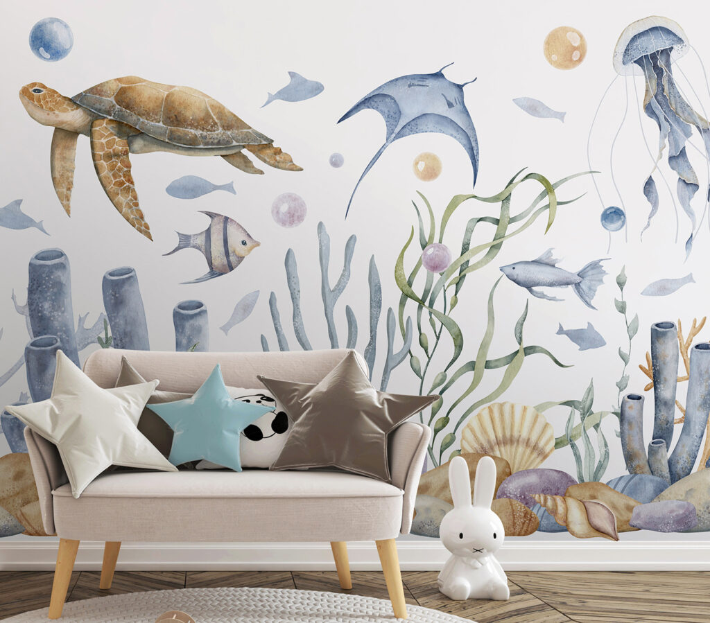 Rif in zachte waterverf — interieur 4