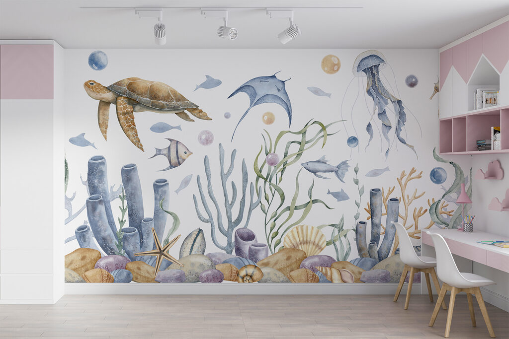 Rif in zachte waterverf — interieur 6