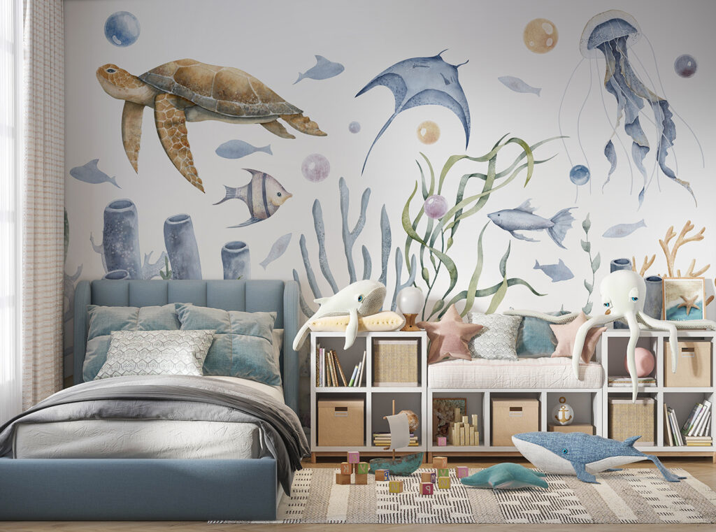 Rif in zachte waterverf — interieur 5
