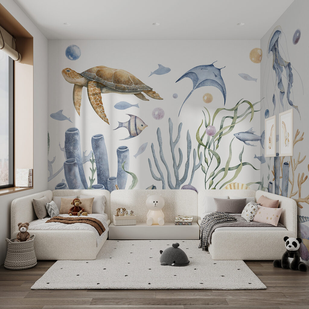 Rif in zachte waterverf — interieur 7