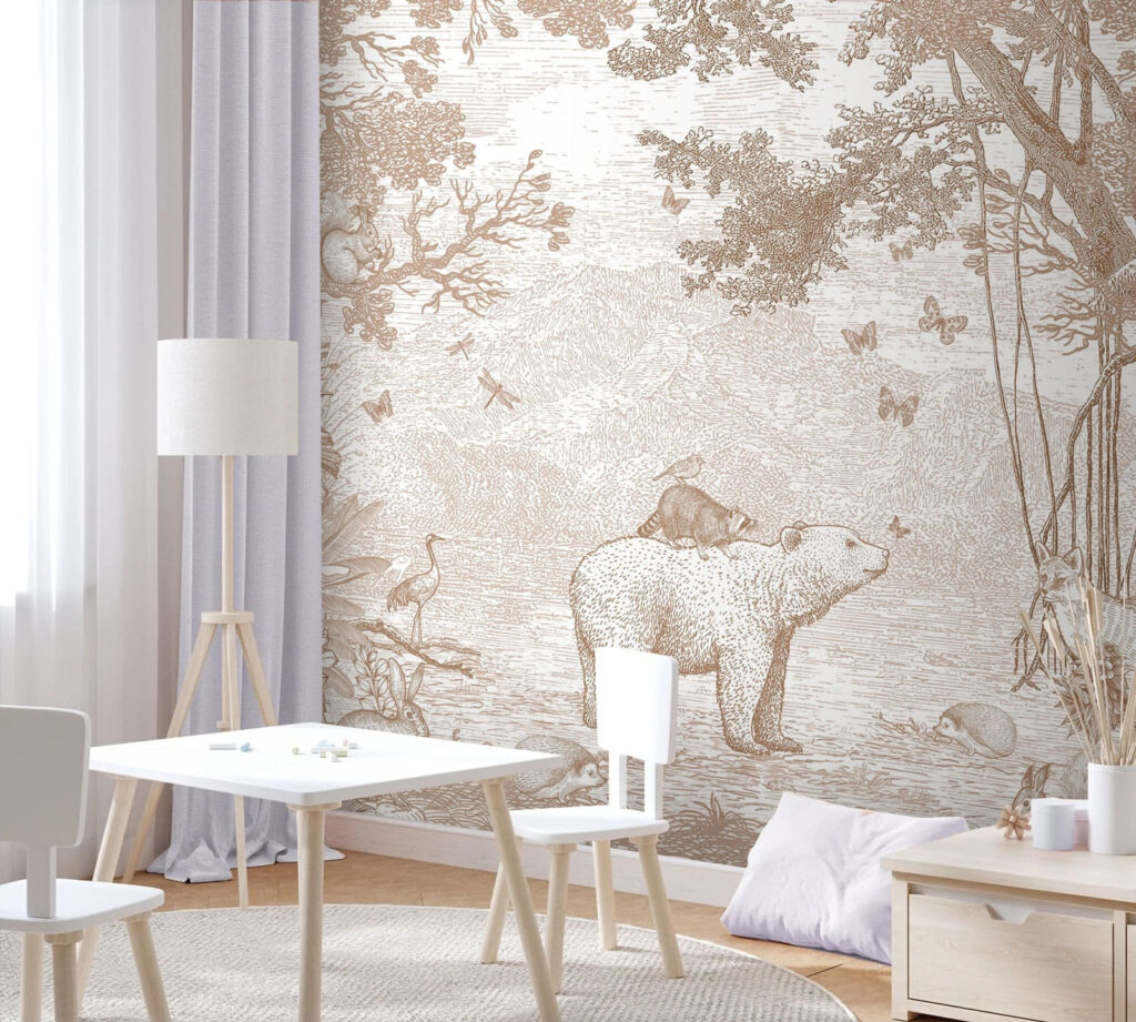 Beer bij de bosbeek — interieur 2
