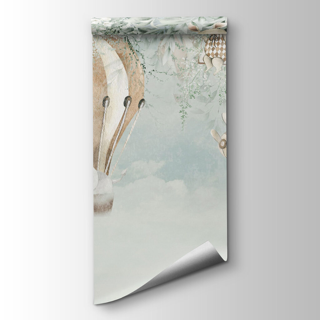 Dierenballon tussen hangend blad — productweergave