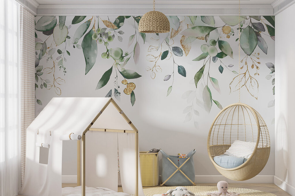 Een bladerdak op wit — interieur 6
