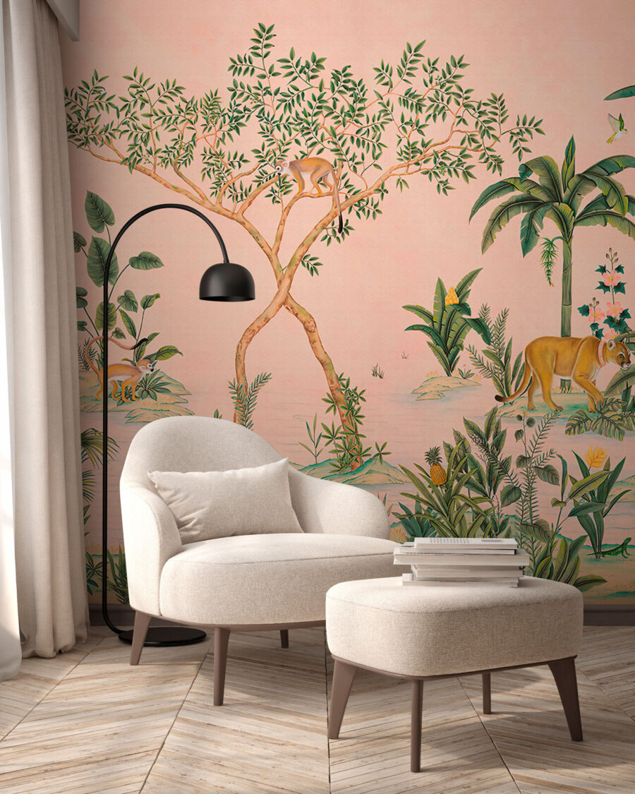 Tijgers in een perziktuin — interieur 2