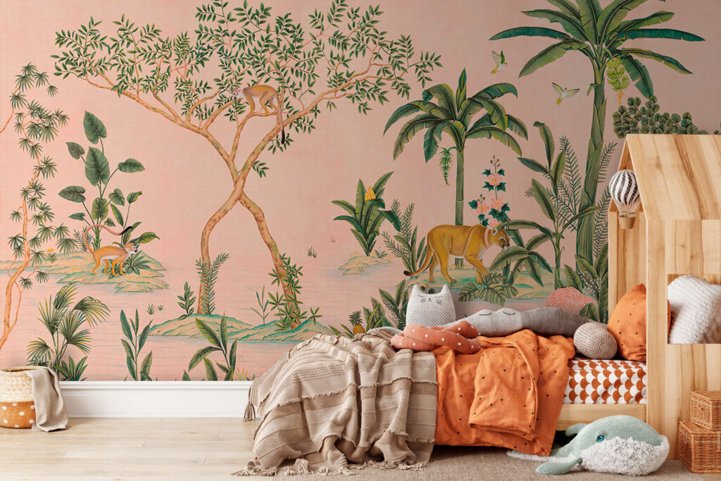 Tijgers in een perziktuin — interieur 3