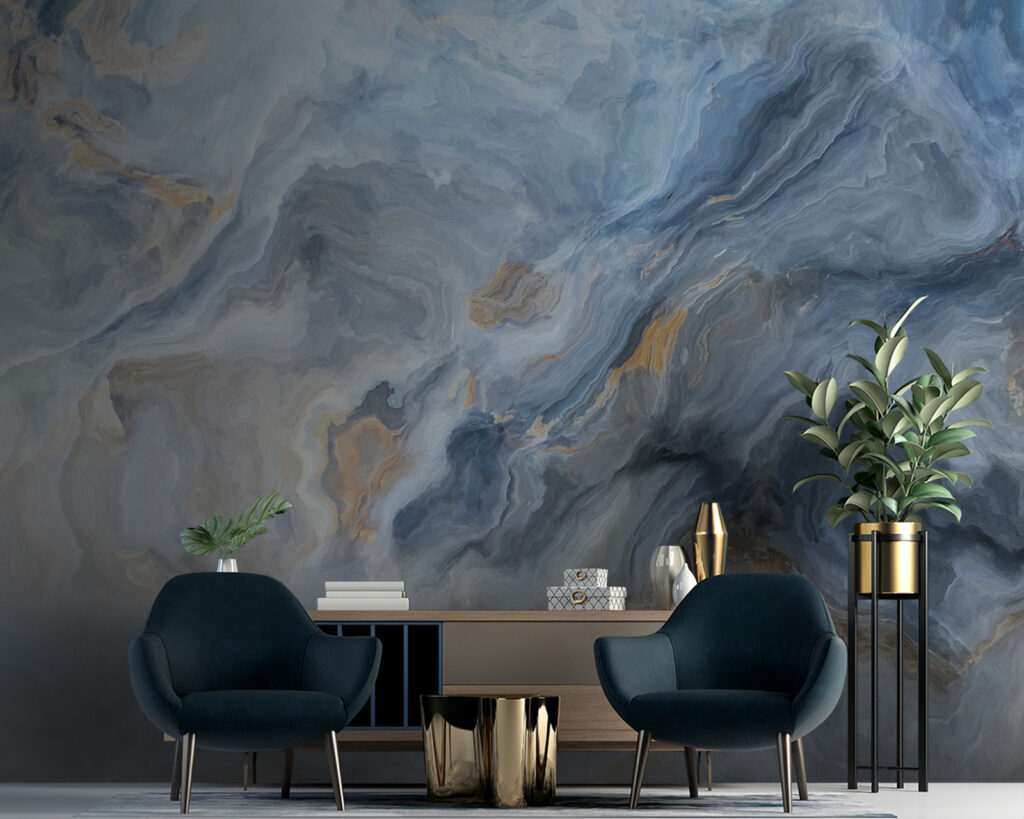 Dromerige wervelingen van kleur en textuur — interieur 2