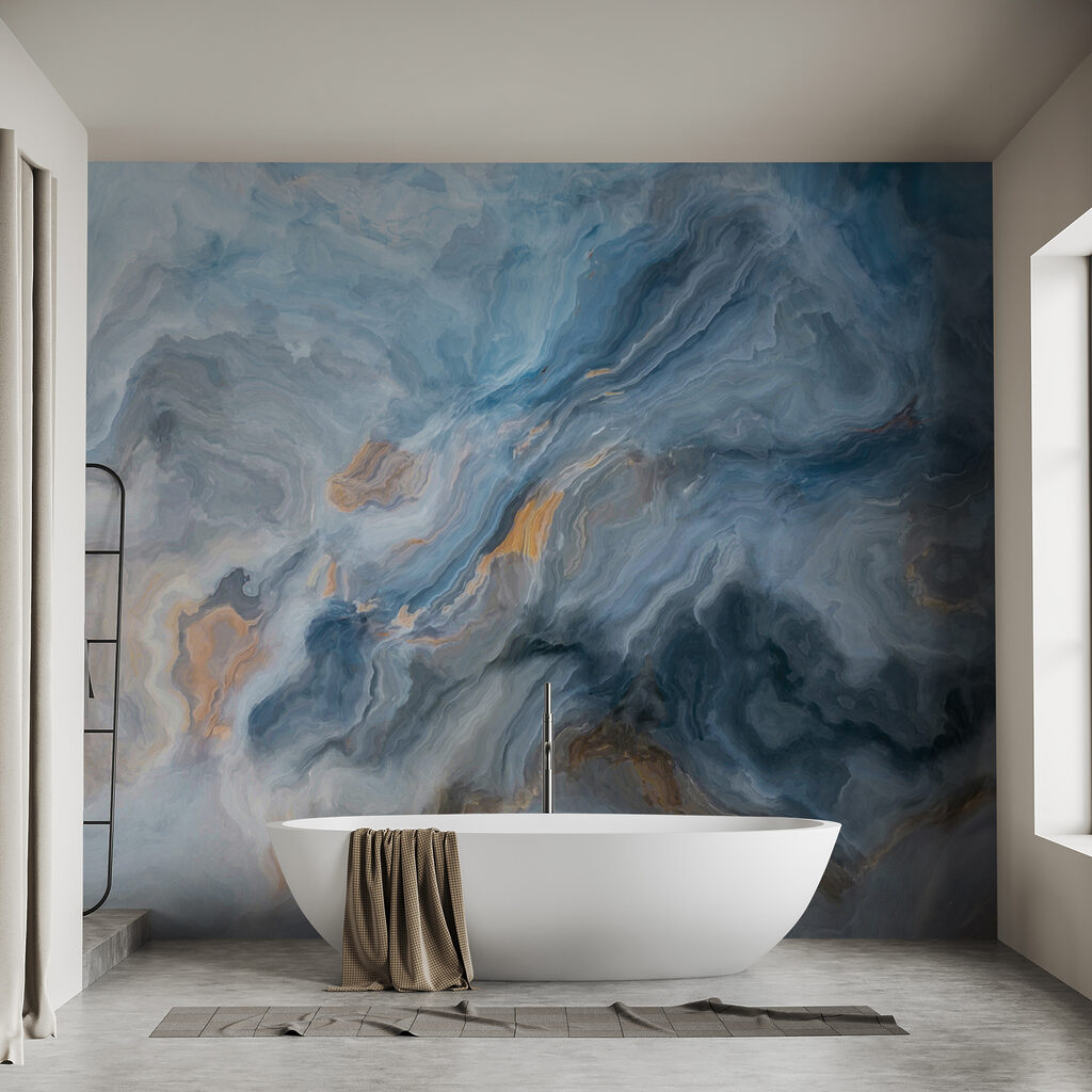 Dromerige wervelingen van kleur en textuur — interieur 4