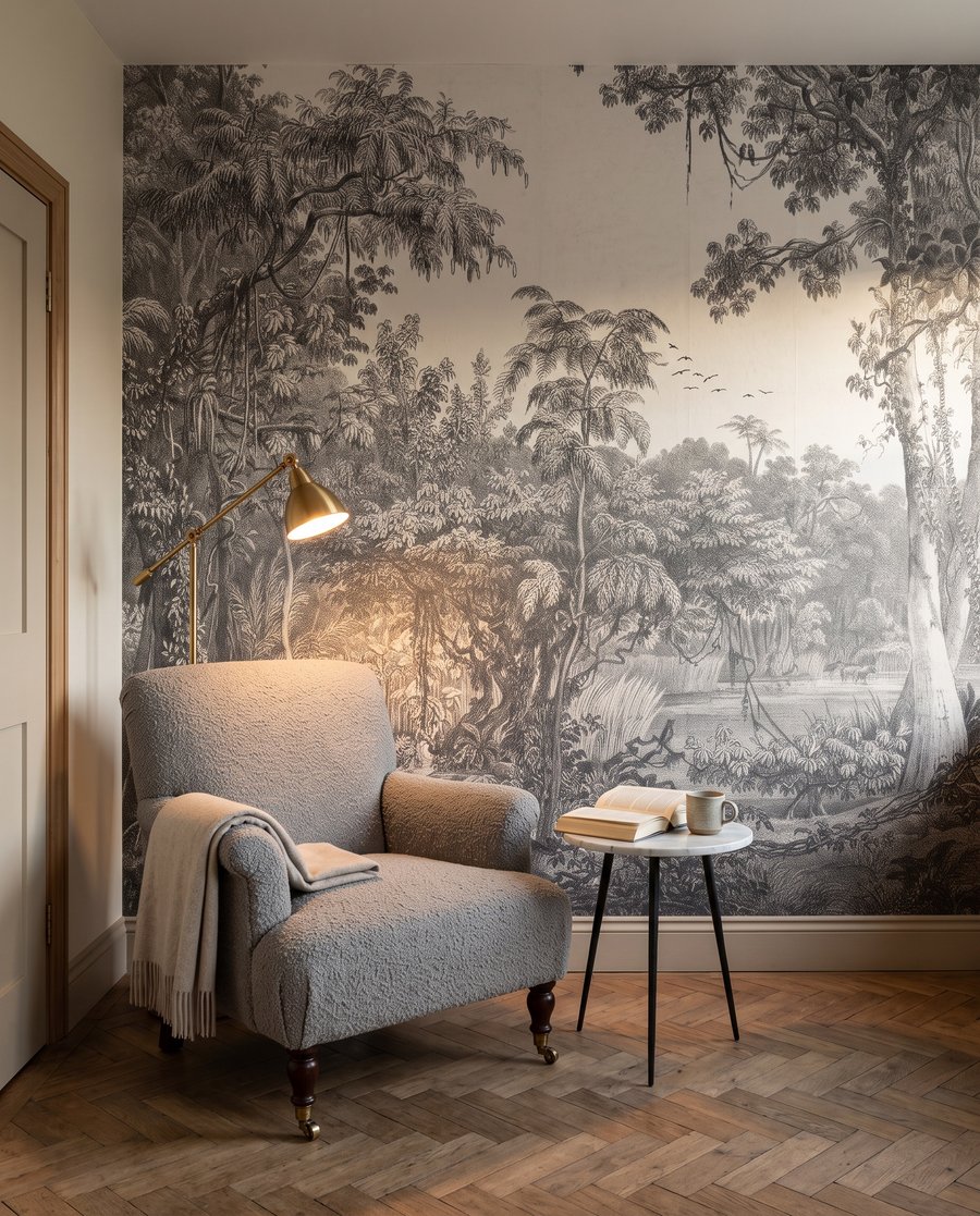 Oerbos in fijne lijnen — interieur 4