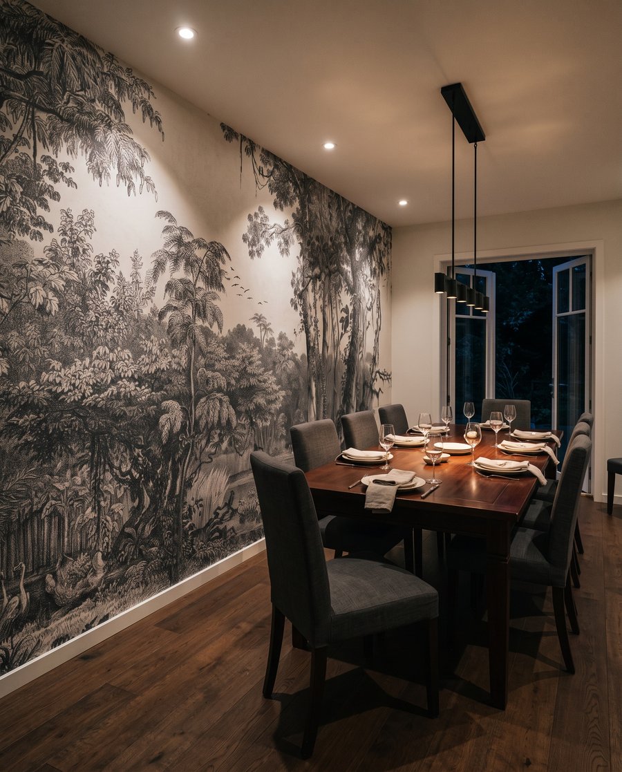Oerbos in fijne lijnen — interieur 6