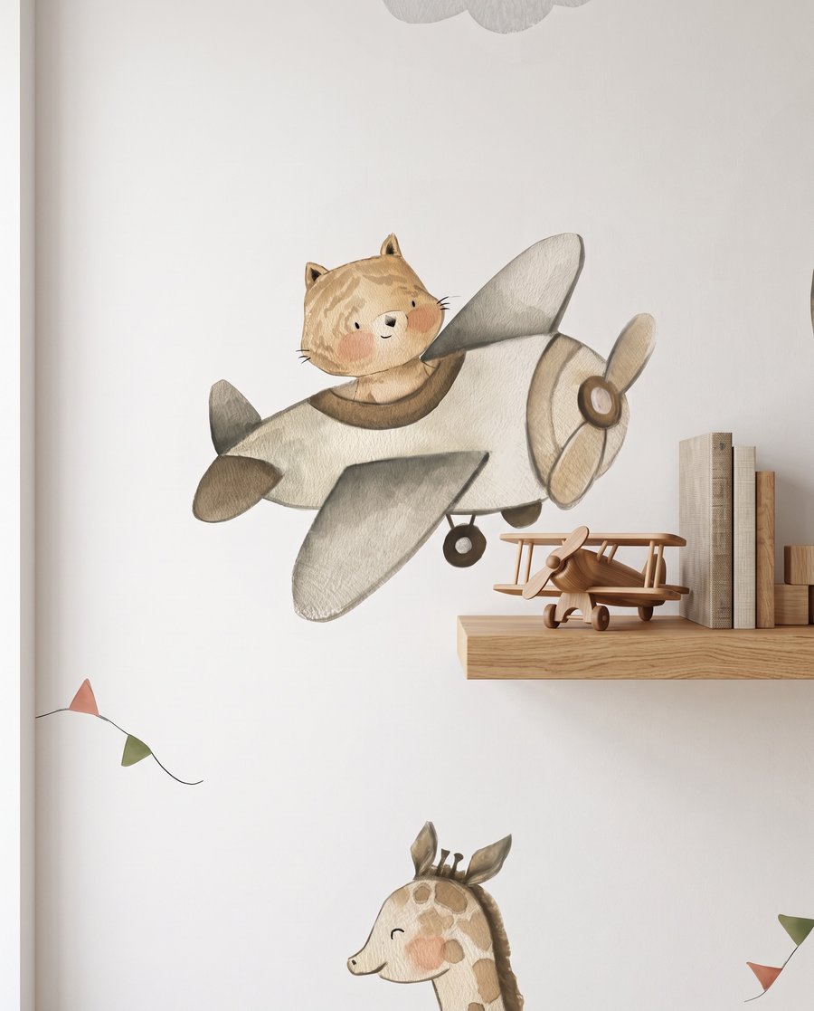 Een safaririt onder ballonnen — detail