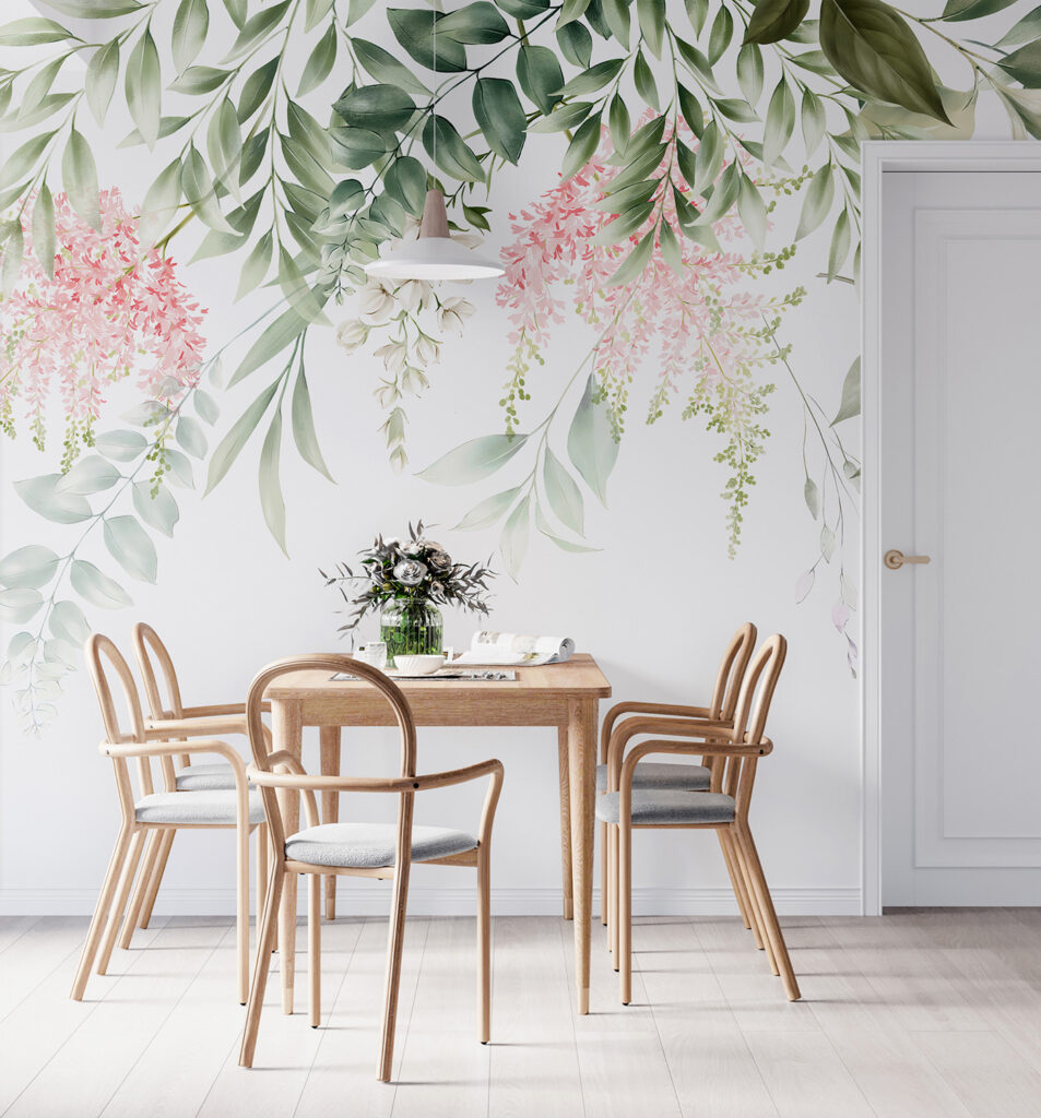 Bloesem onder frisse hangbladeren — interieur 5