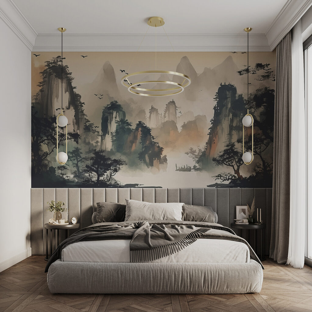 Boten tussen hoge rotspieken — interieur 4