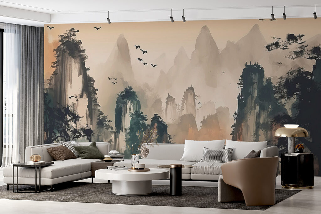 Boten tussen hoge rotspieken — interieur 5