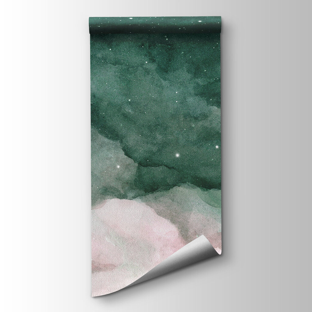 Maan boven een wolkenbed — productweergave