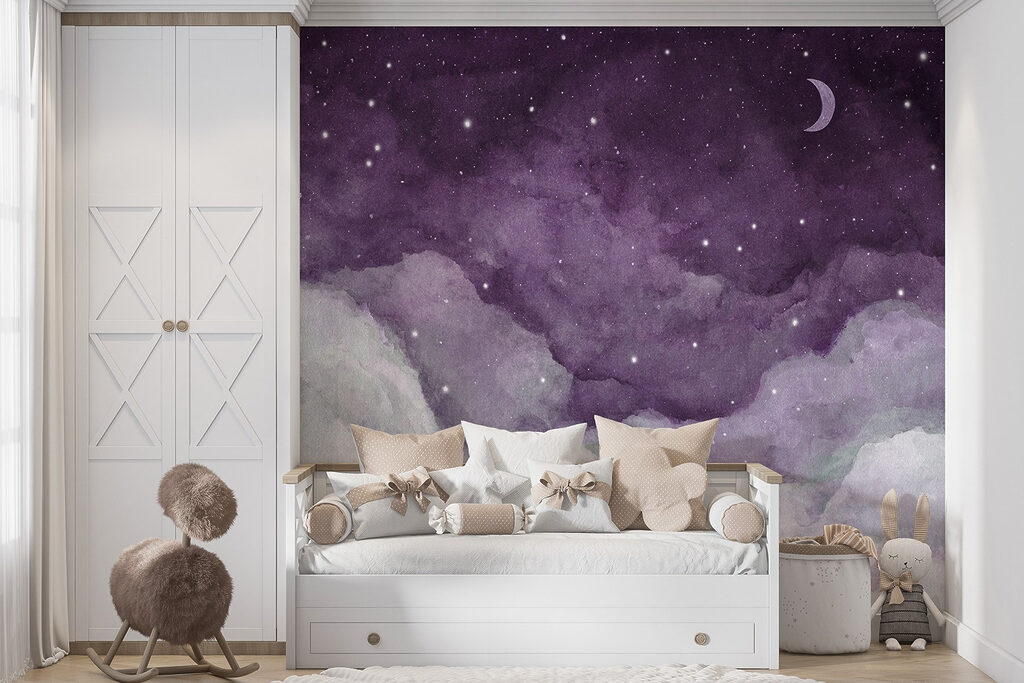 Maan boven een wolkenbed — interieur 2