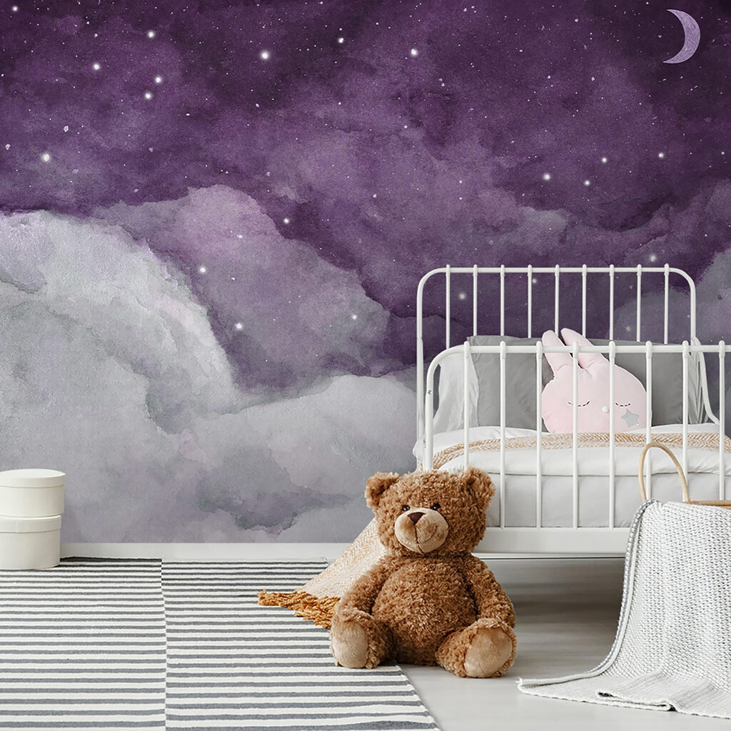 Maan boven een wolkenbed — interieur 3