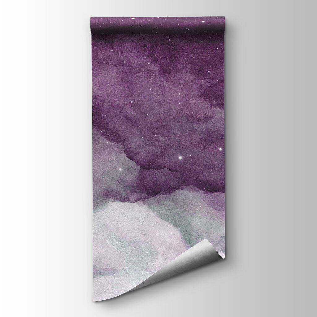 Maan boven een wolkenbed — productweergave