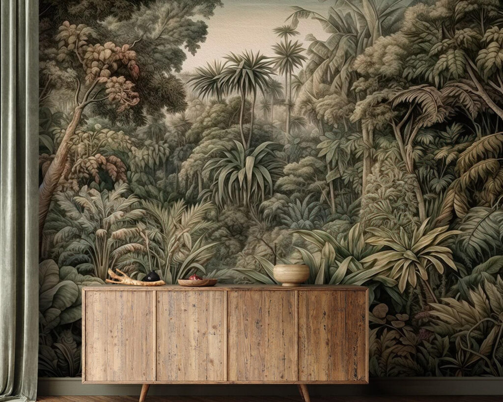 Schilderij van een bos — interieur 2
