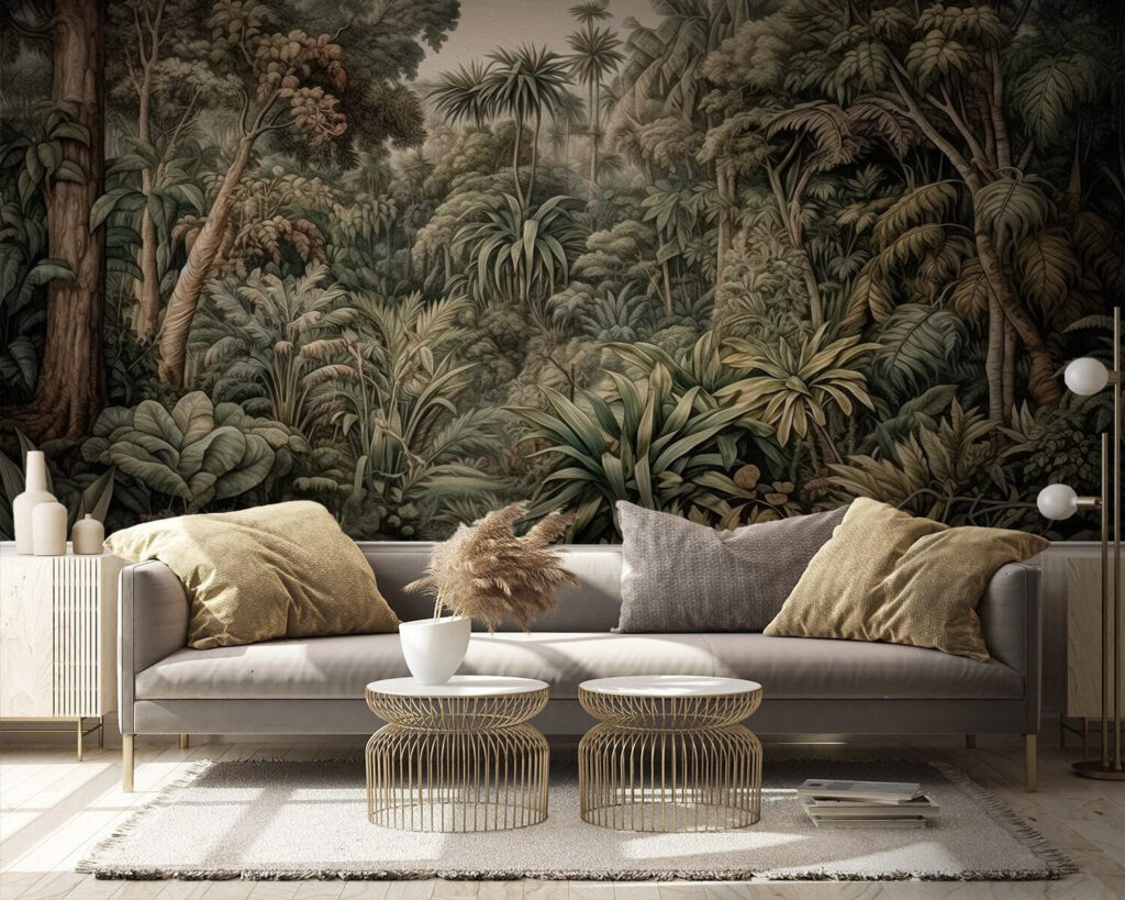 Schilderij van een bos — interieur 3