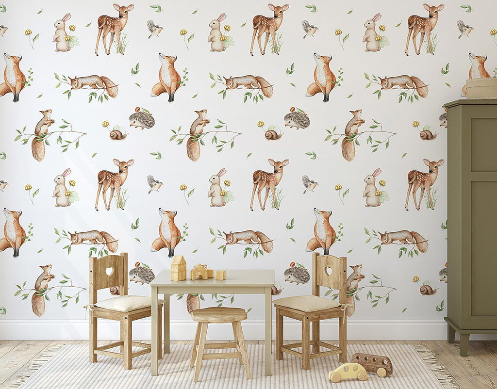 Kleine bosdieren in herhaling — interieur 5