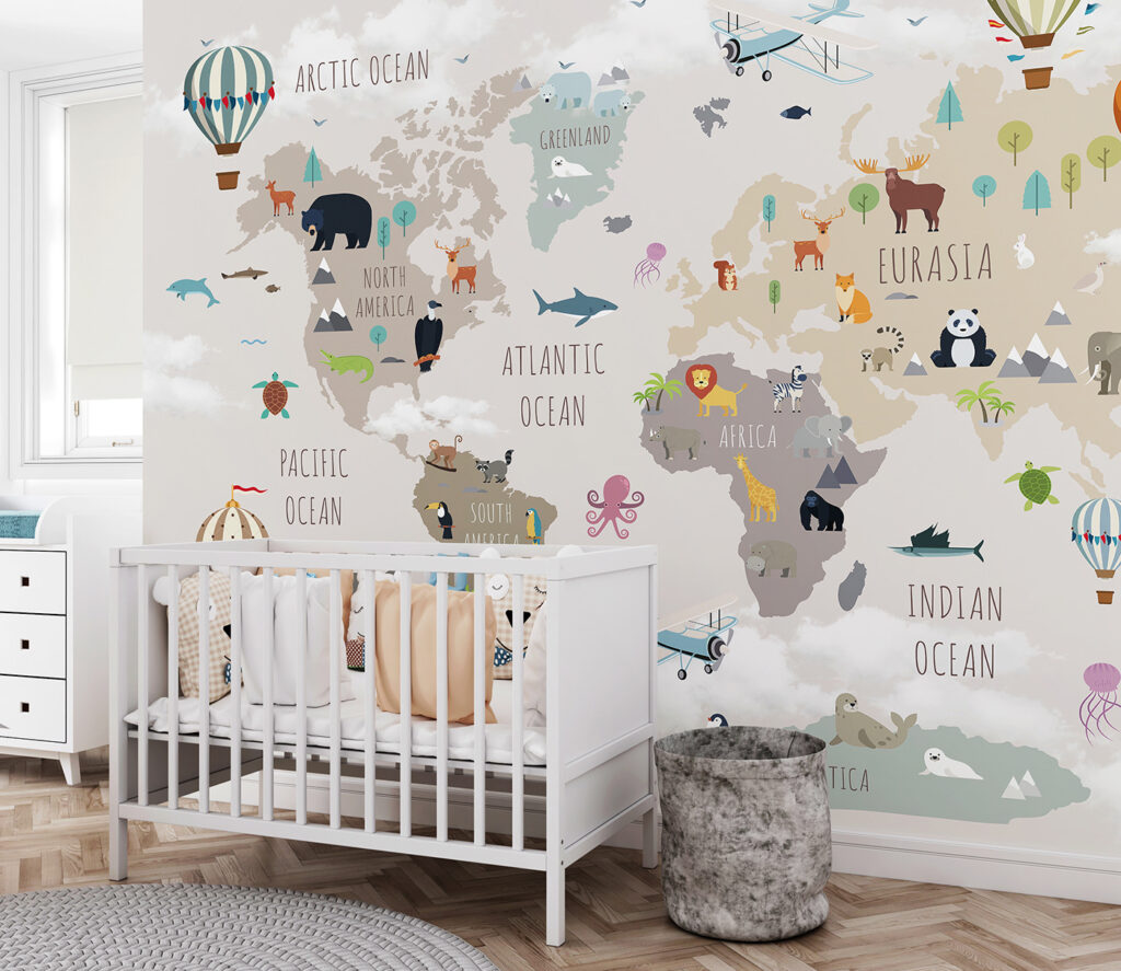 Dierenkaart met luchtballonnen — interieur 6