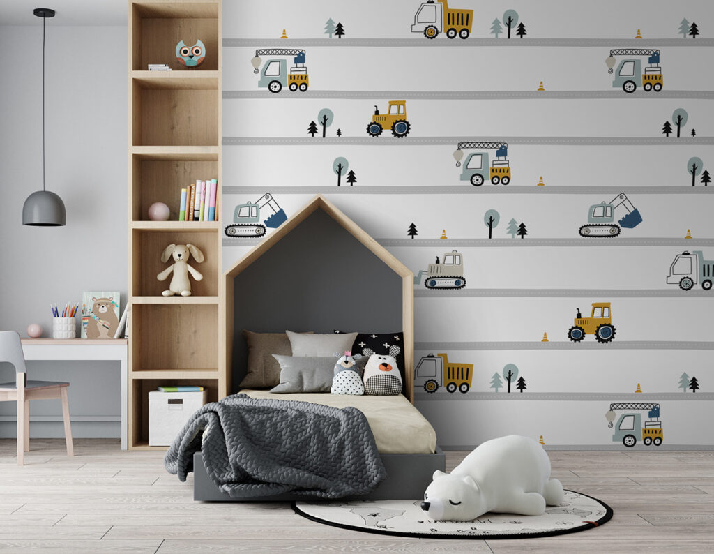 Werkverkeer in dunne rijtjes — interieur 3