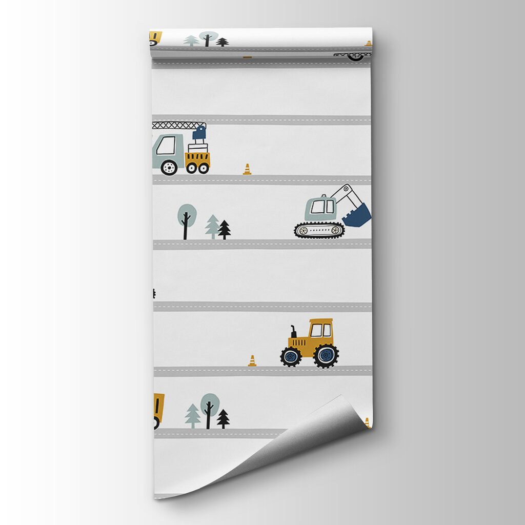 Werkverkeer in dunne rijtjes — productweergave