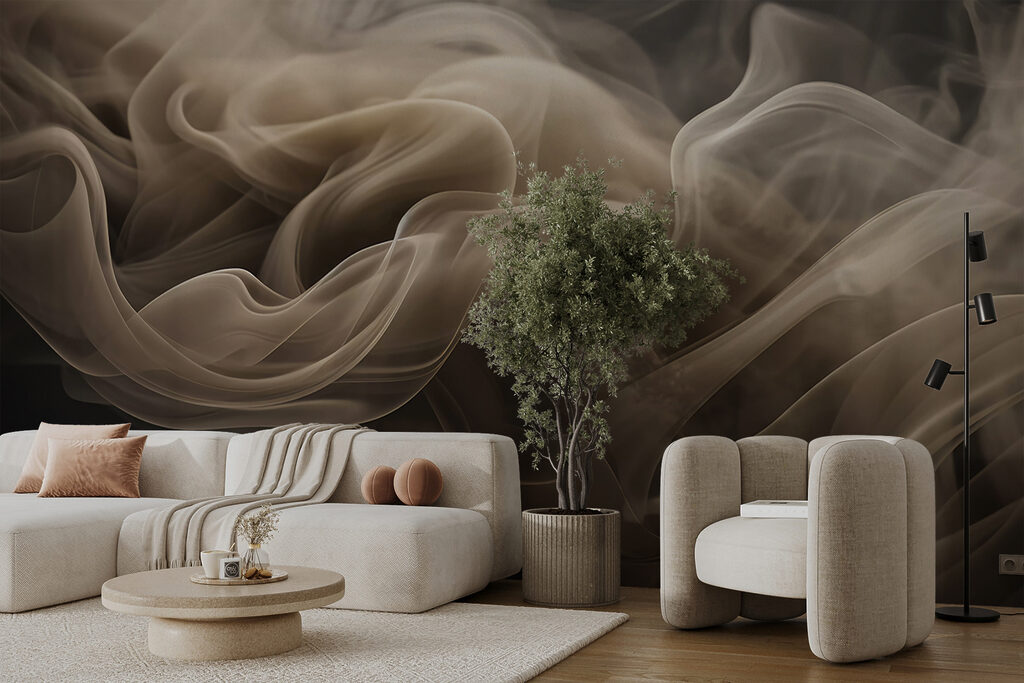 Vloeiende slierten van zachte, gedempte tinten — interieur 7