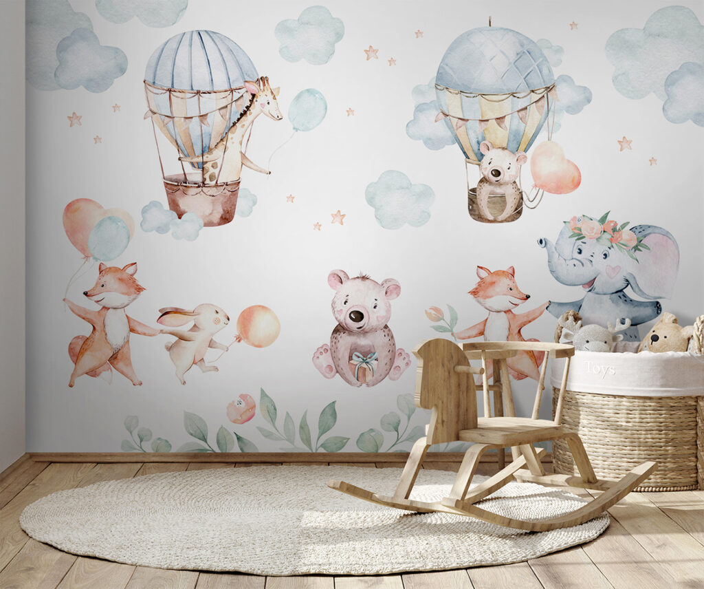 Set van aquareldieren — interieur 3
