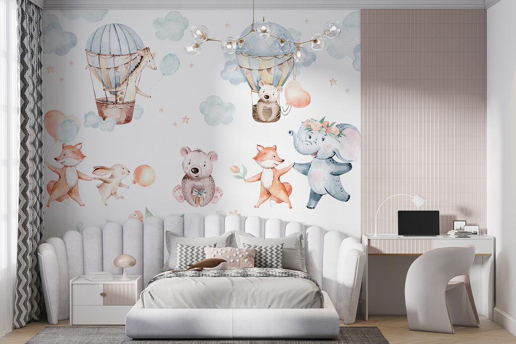 Set van aquareldieren — interieur 4