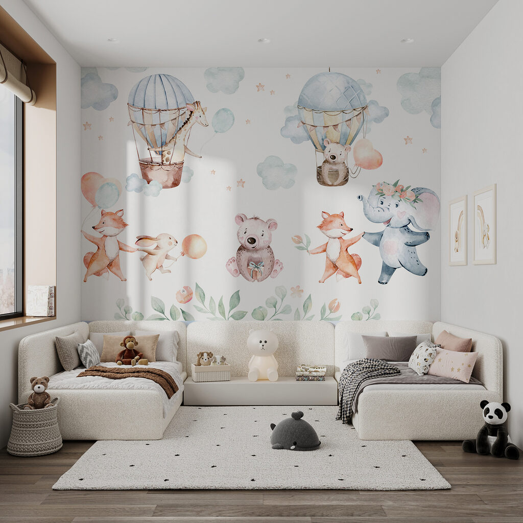 Set van aquareldieren — interieur 5