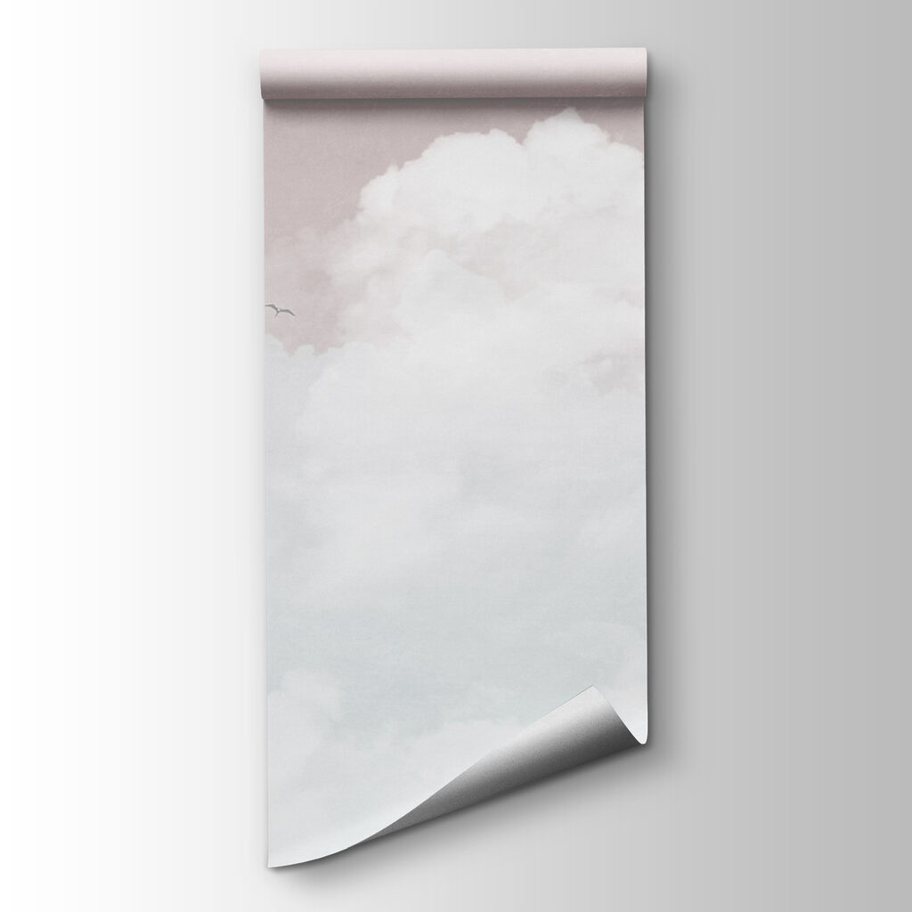 Een witte wolk in de lucht — productweergave