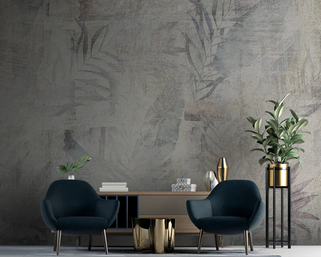 Takken op verweerde pleistertinten — interieur 3