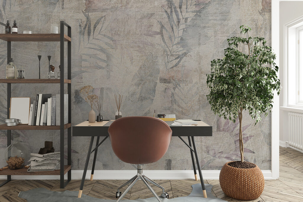 Takken op verweerde pleistertinten — interieur 4