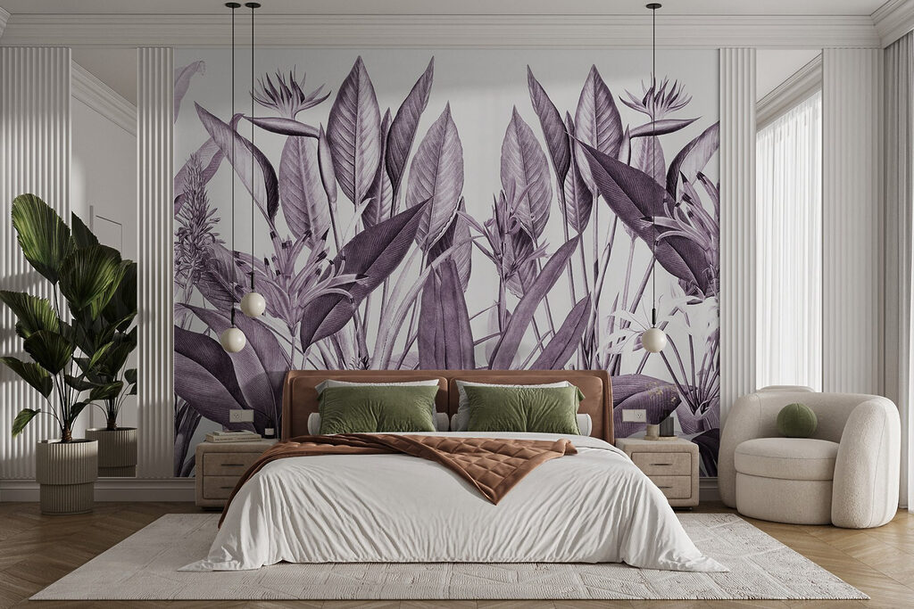 Elegant gebladerte in gedempte tinten — interieur 2