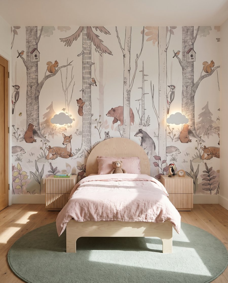 Bosvriendjes tussen witte stammen — interieur 4