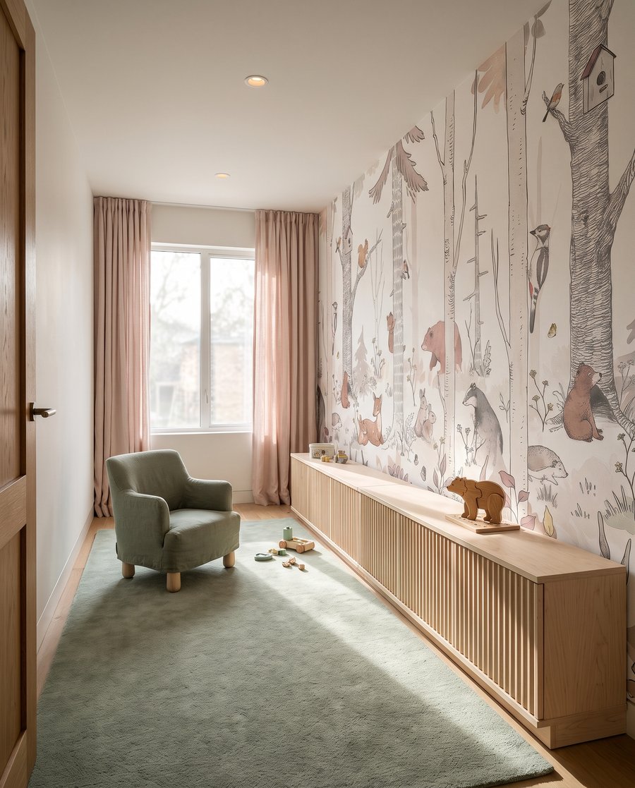 Bosvriendjes tussen witte stammen — interieur 5