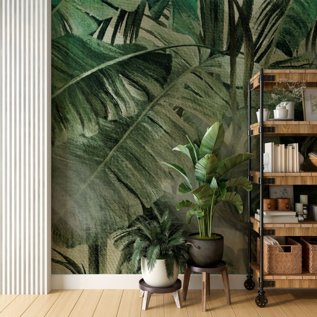 Zacht licht tussen junglebladeren — interieur 2