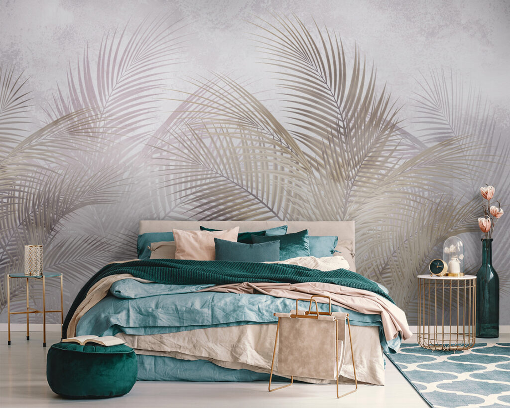 Groep palmbladeren — interieur 3