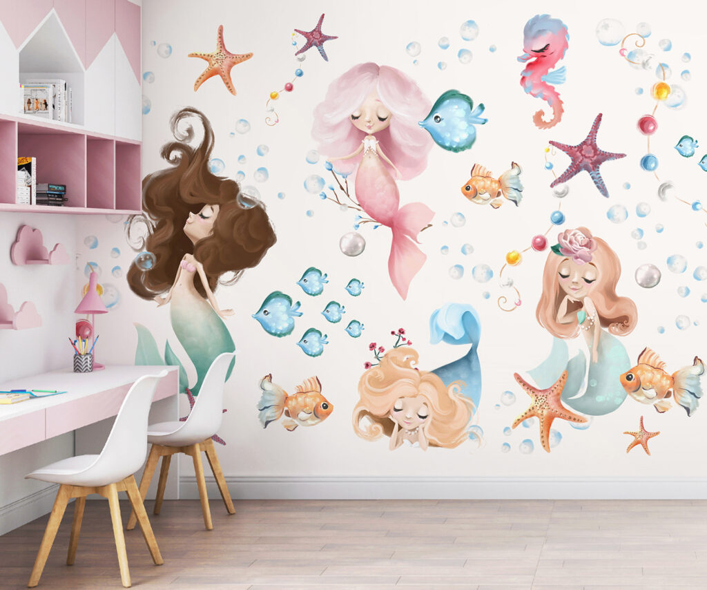 Zeemeerminnen tussen zeepaardjes — interieur 2