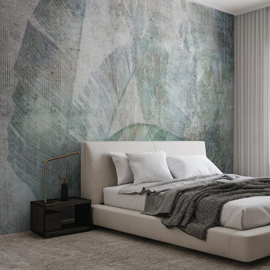 Op de natuur geïnspireerd abstract ontwerp met verschillende lagen — interieur 3