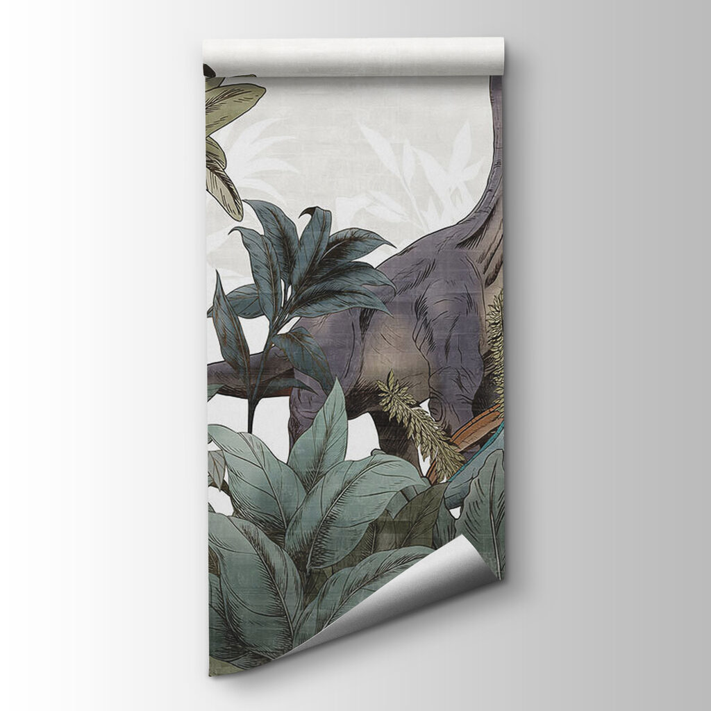 Dinosaurussen in een palmprent — productweergave