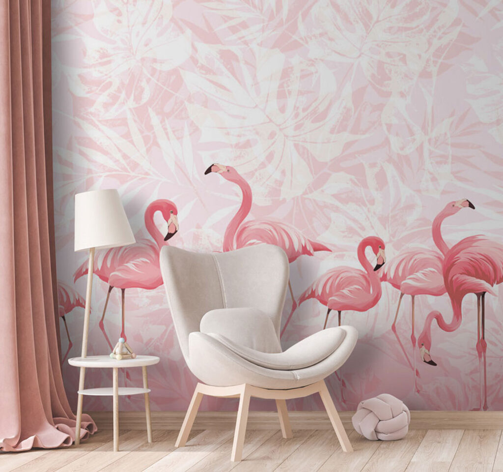 Flamingo's bij elkaar — interieur 2