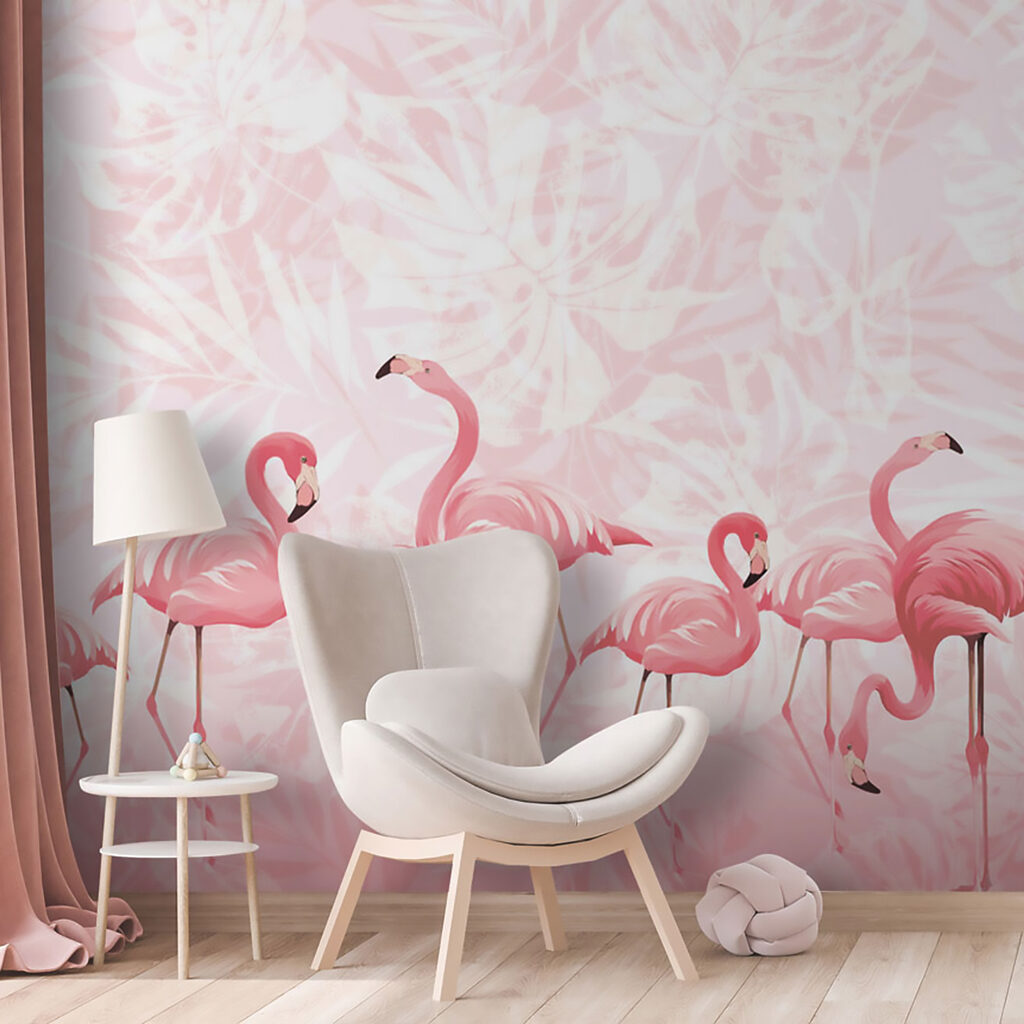 Flamingo's bij elkaar — interieur 4