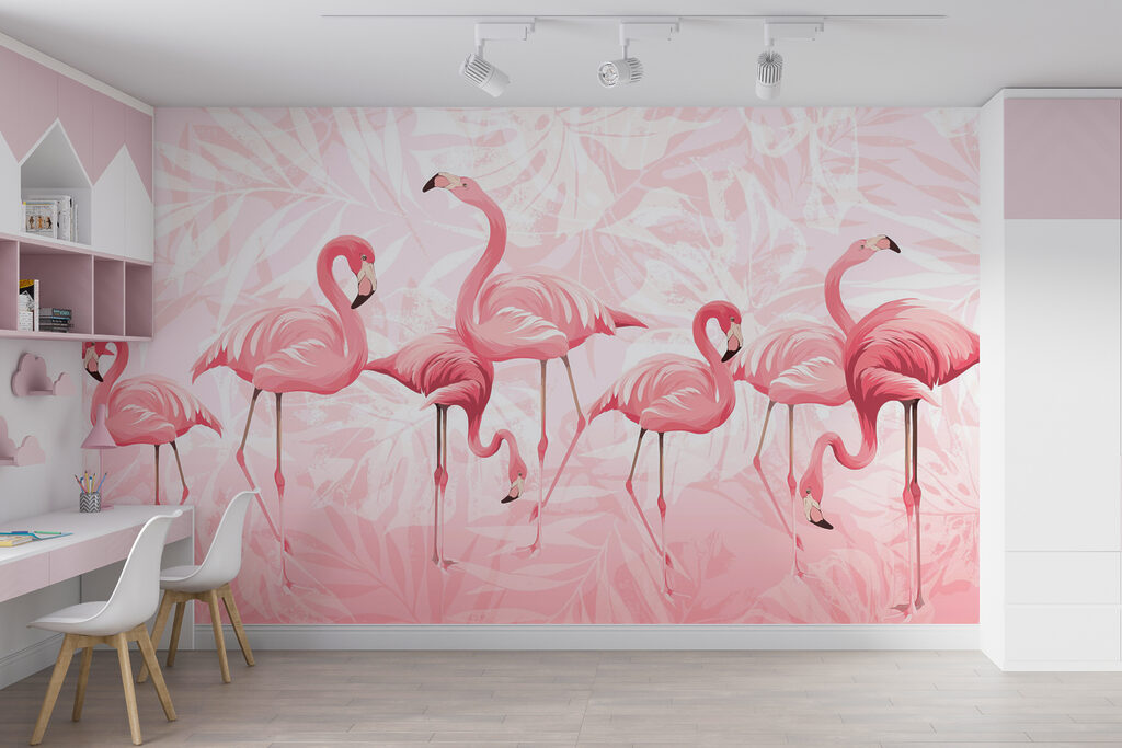 Flamingo's bij elkaar — interieur 3