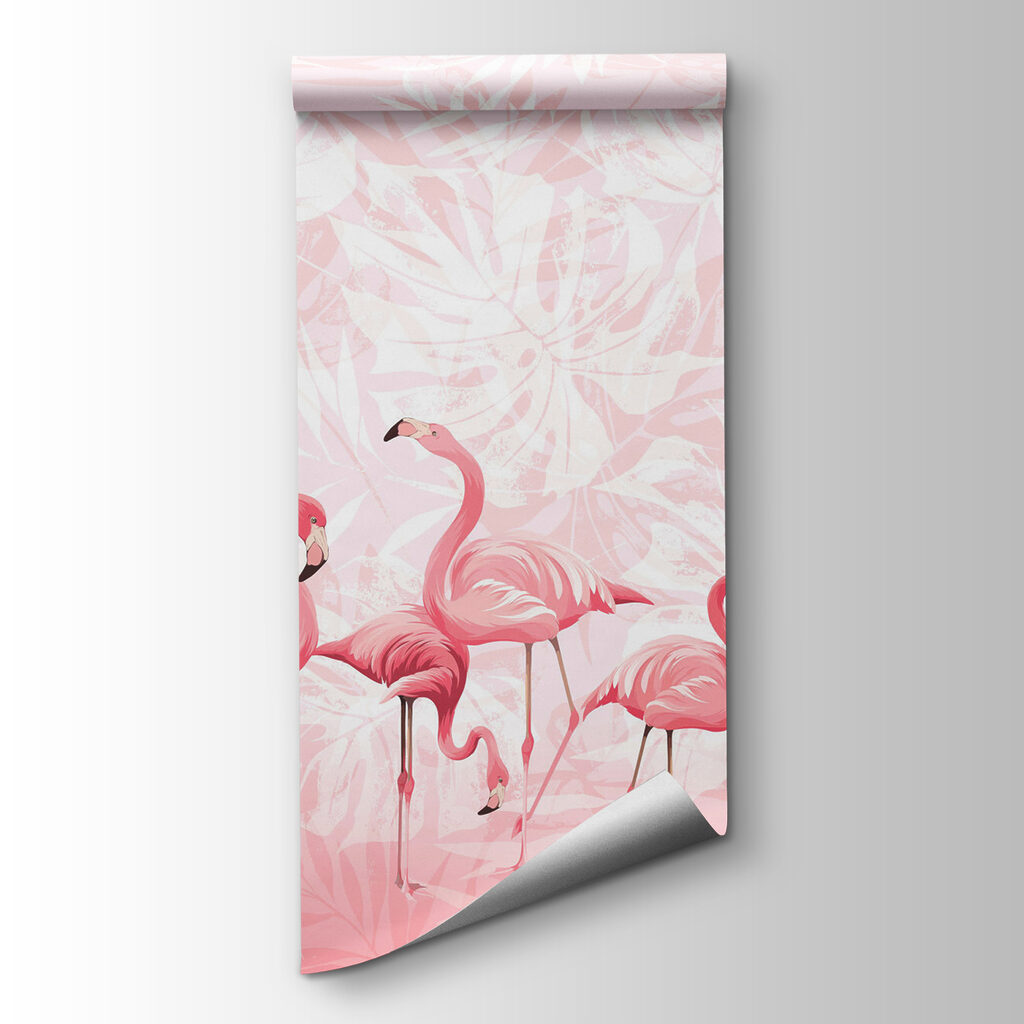 Flamingo's bij elkaar — productweergave